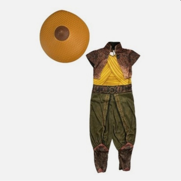 Disney Raya And The Last Dragon Girl's Jumpsuit and Hat Costume Set - Picture 3 of 10